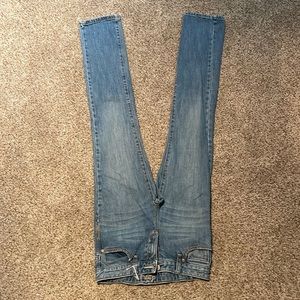Old Navy Skinny Blue Jeans Girls Size 12 regular Elastic Waist